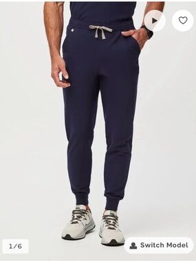 Figs Scrubs Tansen Jogger Pants Drawstring 5 pocket
